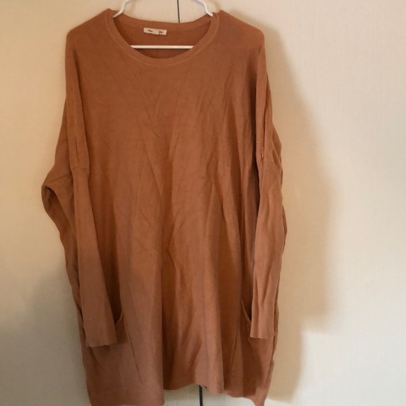 tea n rose Tops - Woman’s viscose fall  tunic top sweater with pockets